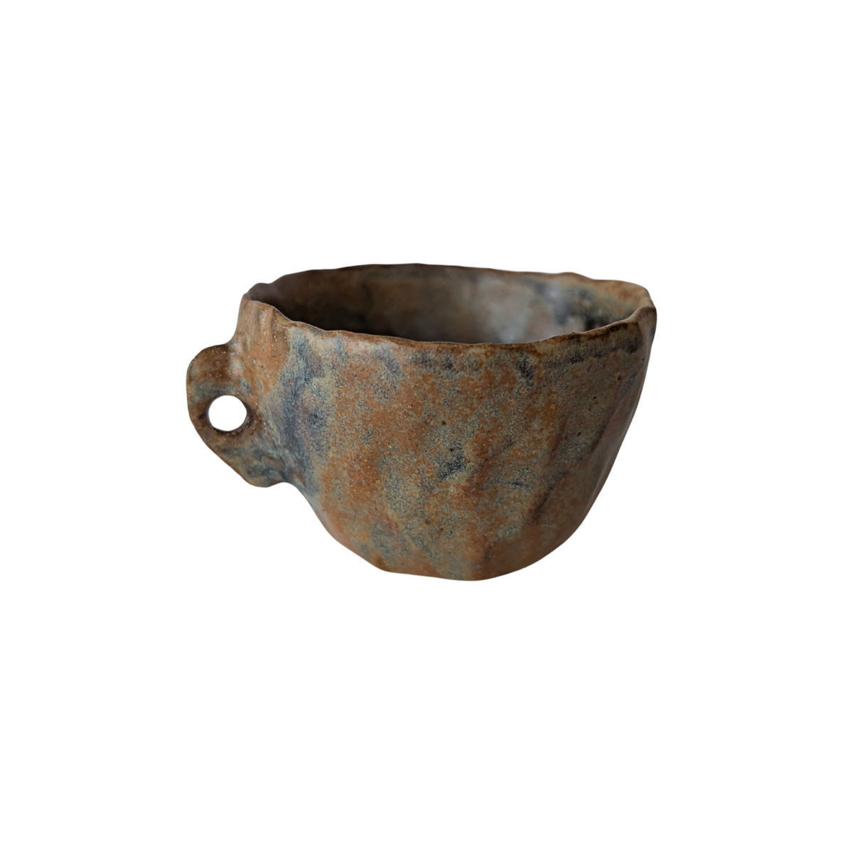 Tasse Bol en grès modelé et pincé à la main à Lille - Artisanat du Nord - pièce unique Albane Trollé céramique poterie